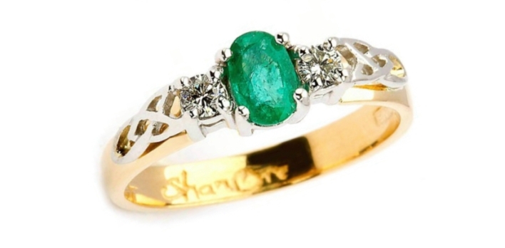 Anillos irlandeses y c lticos del compromiso Rings from Ireland